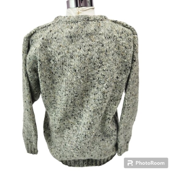 Donegal Button-down wool Cardigan Size 44 EU - Picture 2 of 9